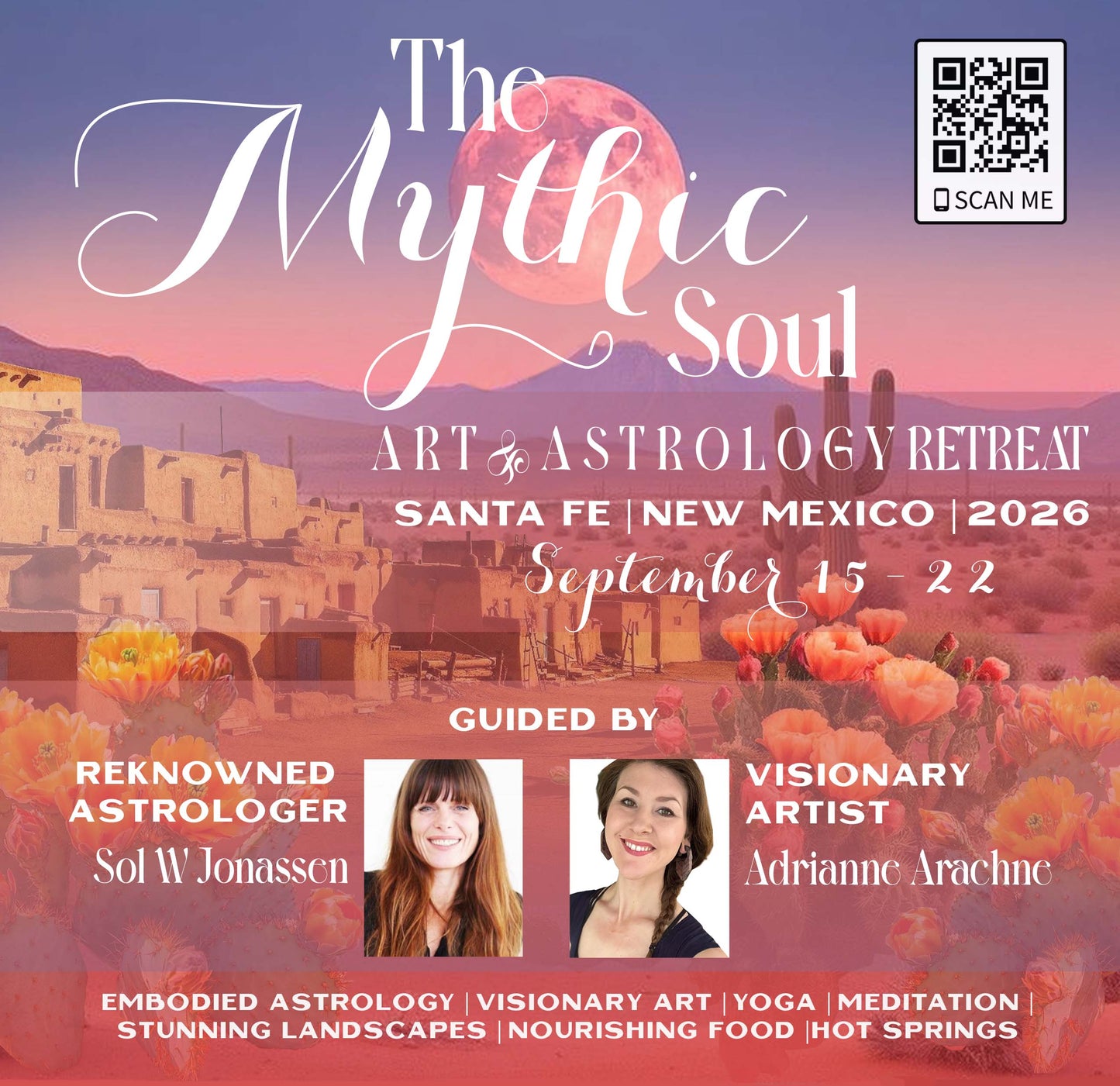 The Mythic Soul Art &amp; Astrology Retreat 2026