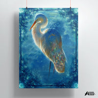Egret Moon
