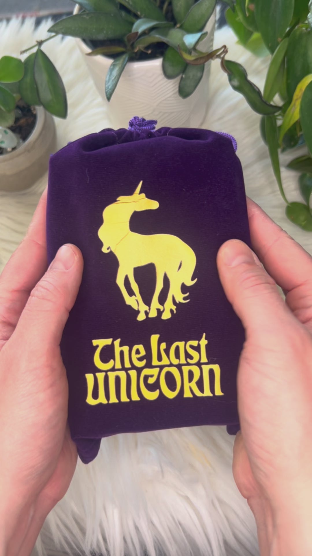 The Last Unicorn Tarot & Oracle Deck - Velvet Bag Edition